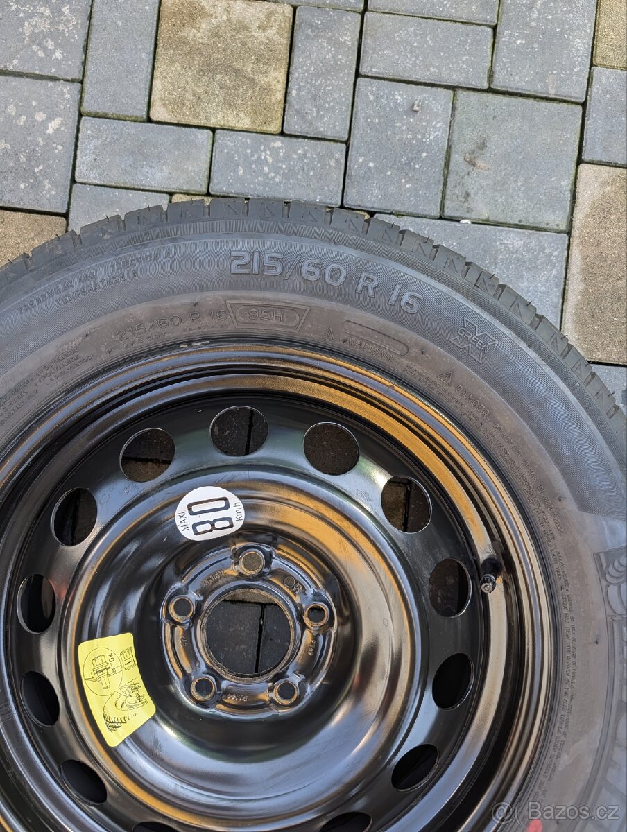 Disk s pneu 215/60 R16 - 2