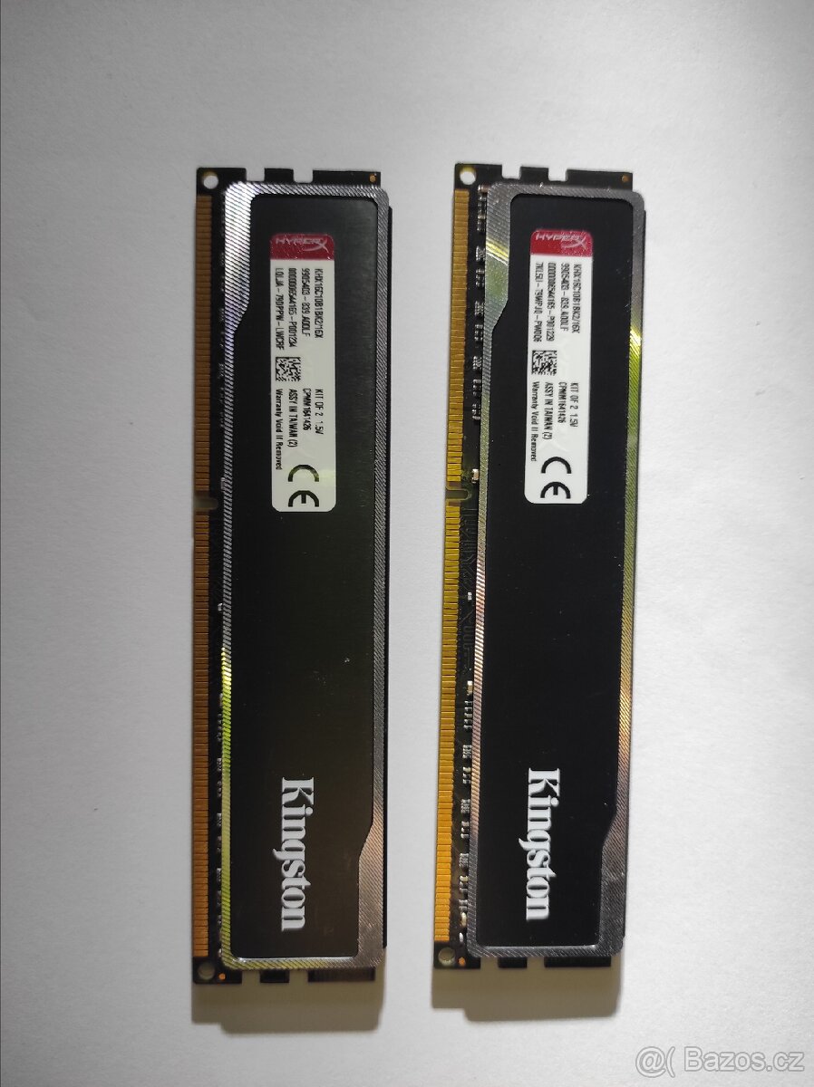 Kingston HyperX black 16GB DDR3 - 2