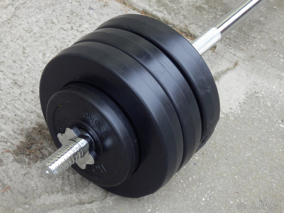 BENCH činka 40kg za 1990,- nová - 2