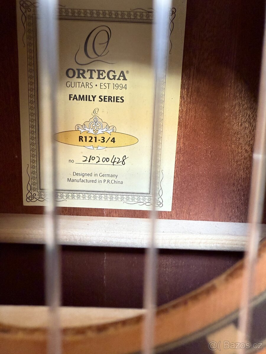 Kytara Ortega R121 -3/4 - 2