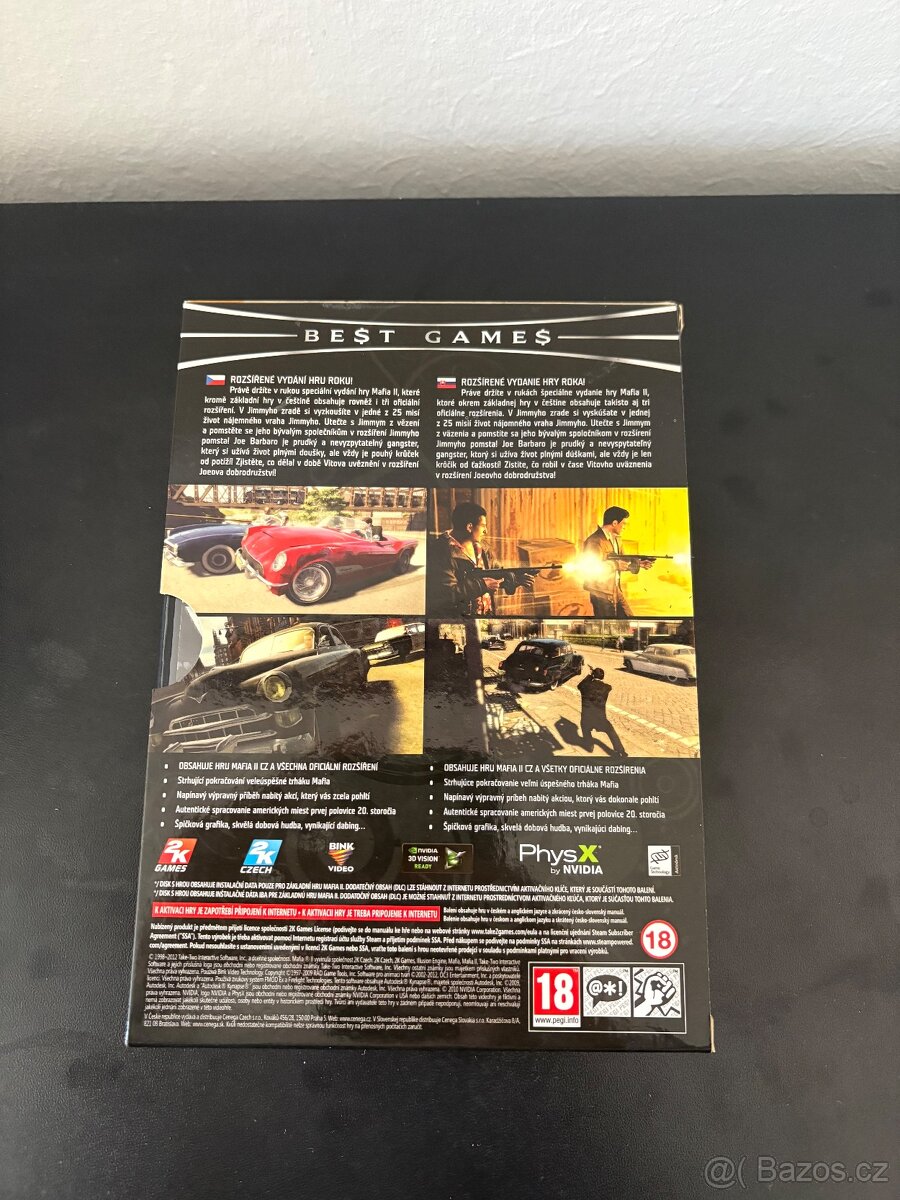 Mafia II Special Extended Edition PC DVD – kompletní balení - 2