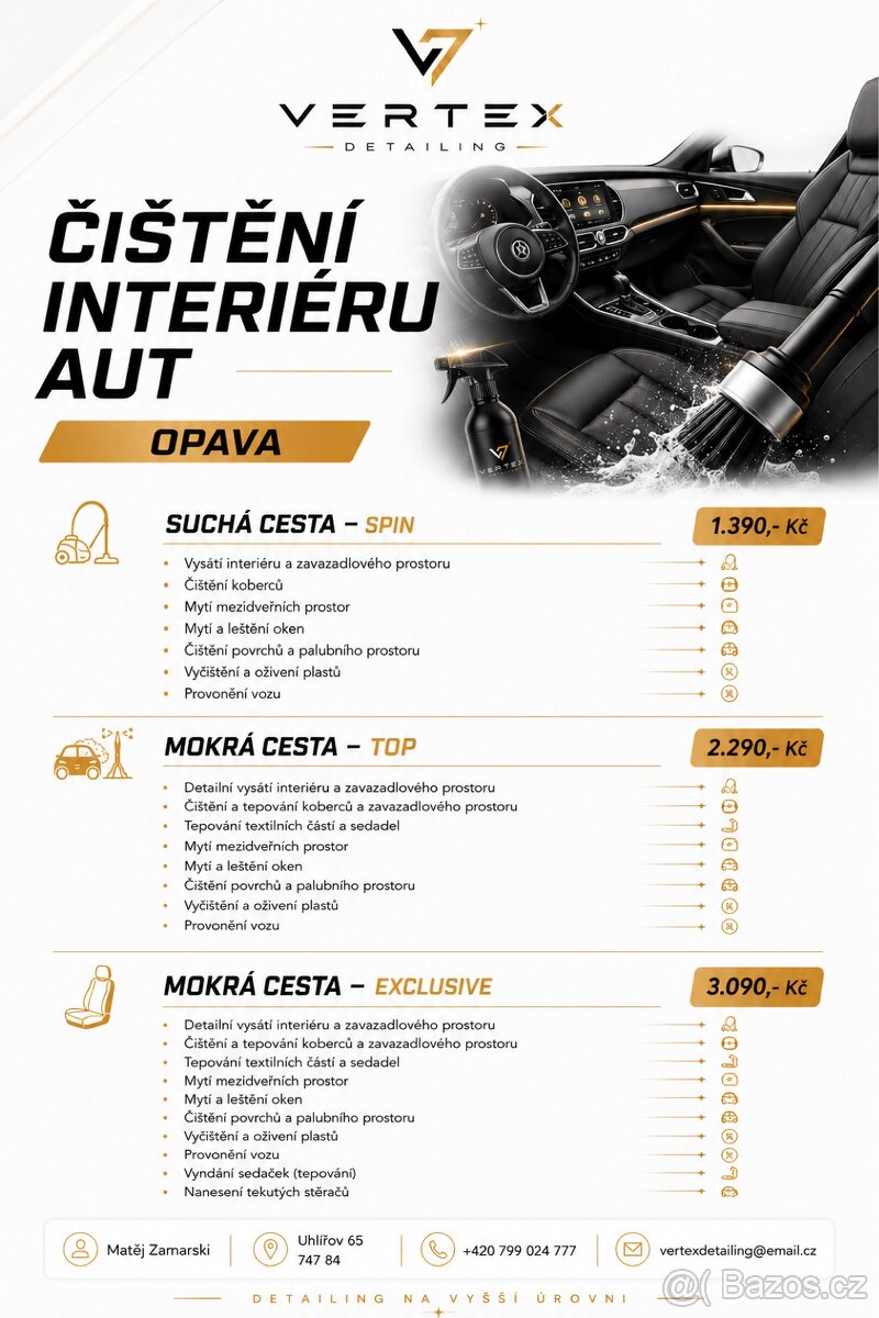 Vertex Detailing Opava a okolí - 2