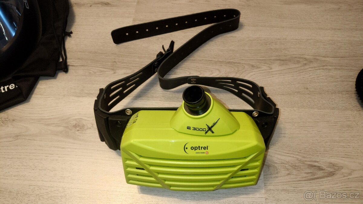 Prodám filtraci e3000X + brusný štít Optrel ClearMaxx - 2