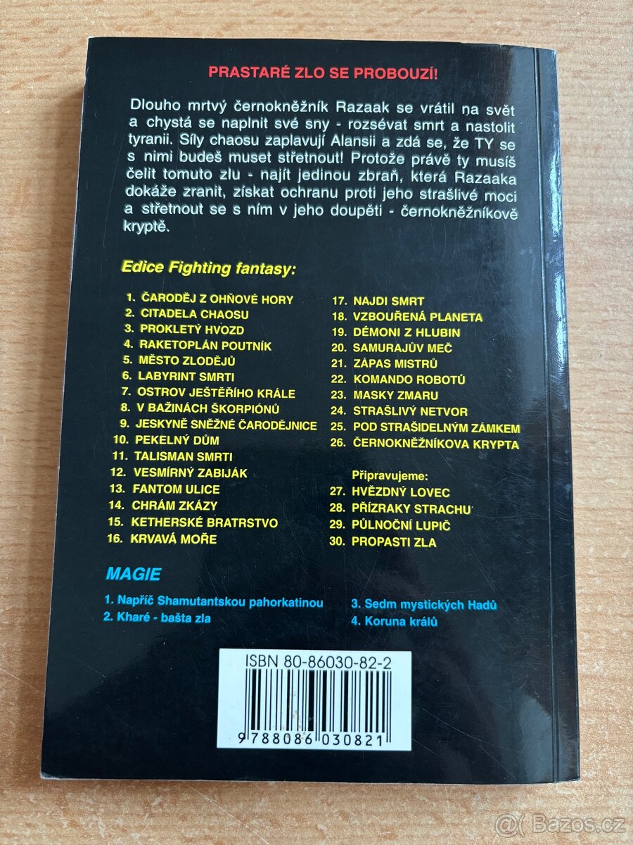 Černokněžníkova Krypta - Gamebook - 2