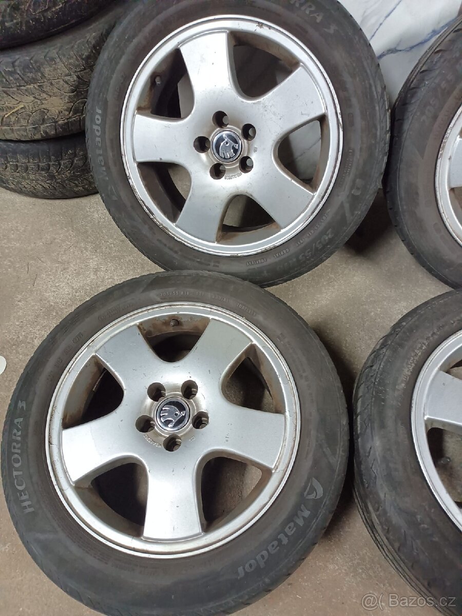 4ks alu disky 5x100 r15 - 2