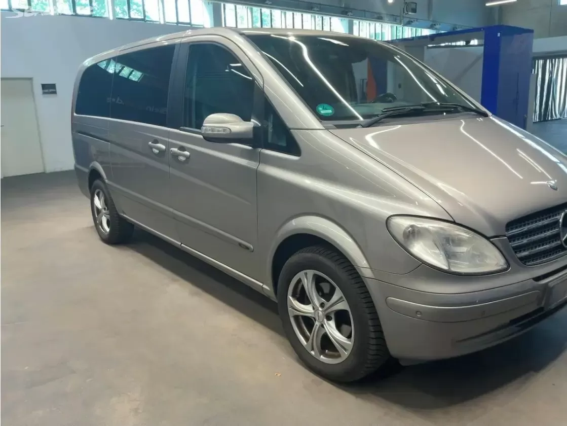 Viano Long 2.2CDI 110kW LONG,manuál,2x šoupačky - 2