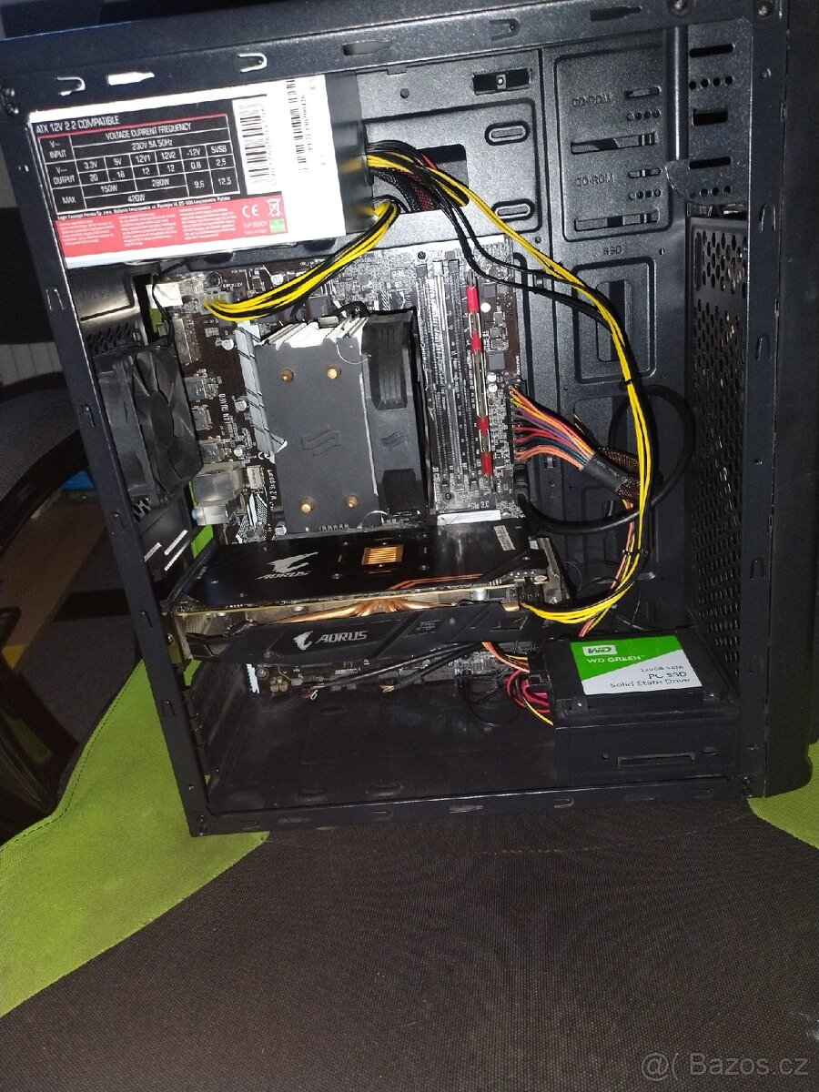Herní PC i5-7600K + RX 570 4GB - 2