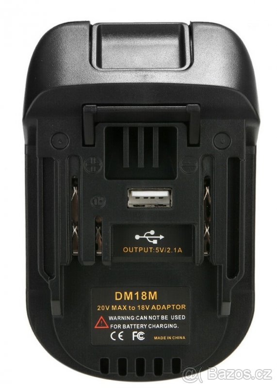 Prodám aku adaptér DeWalt a Milwaukee pro stroje Makita - 2