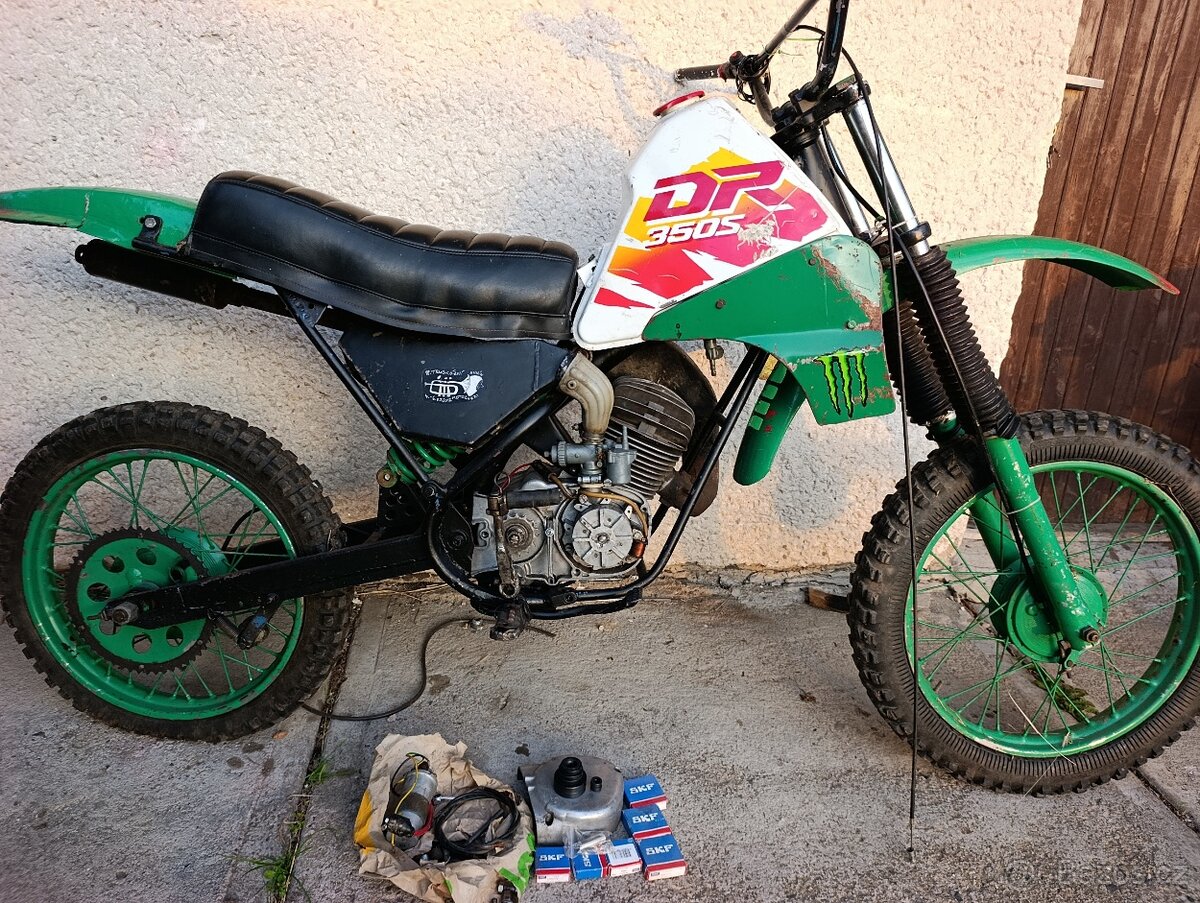 Jawa 90 cross dobová stavba - 2