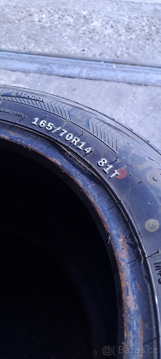 Celoroční pneu 165/70R14 - 2