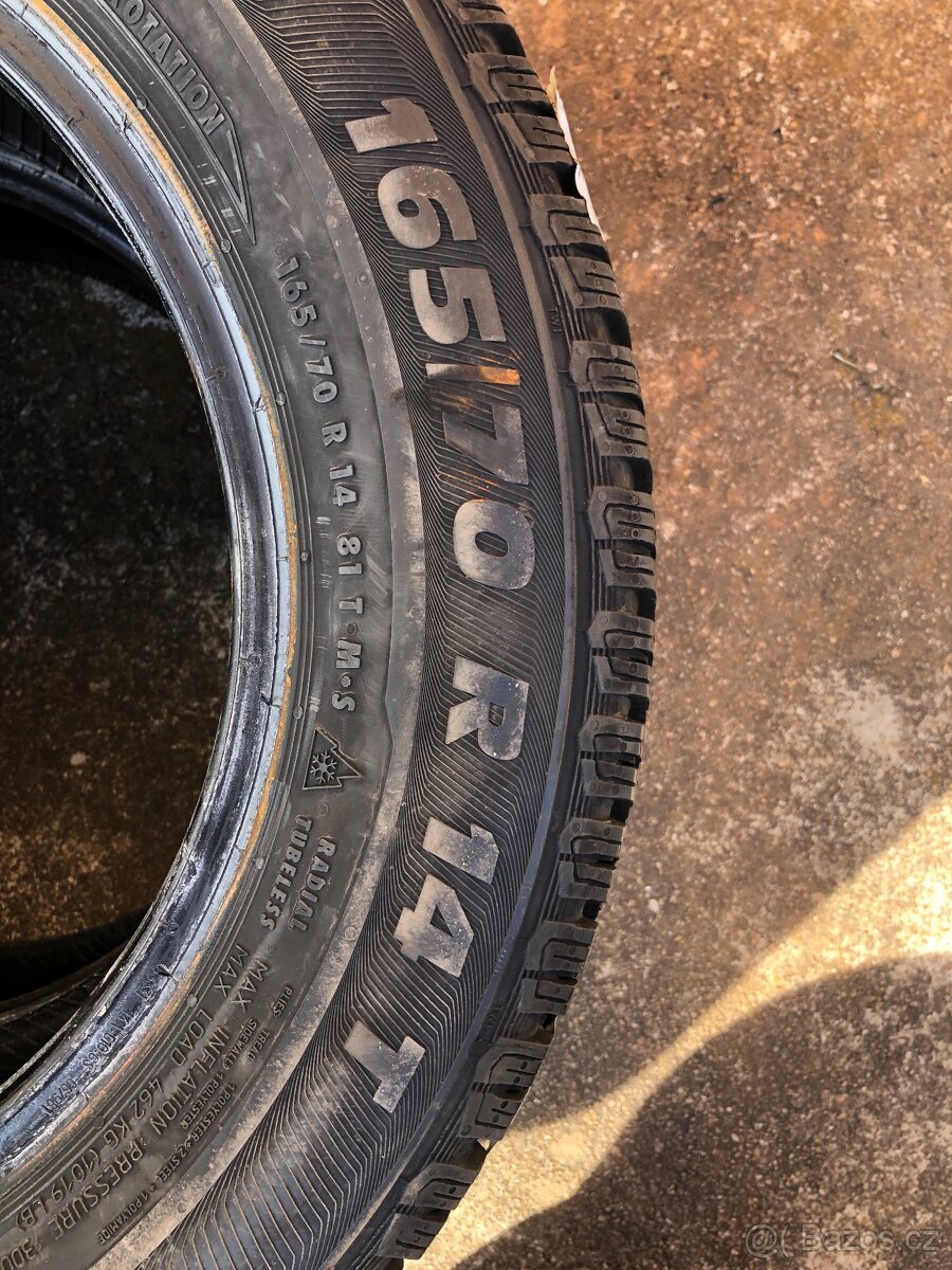 Zimní pneu 165/70/14 - 2
