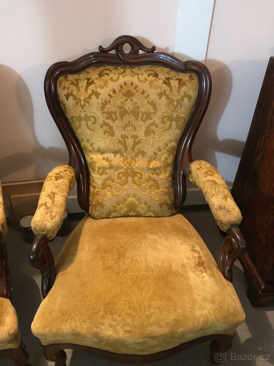 Starožitná čalouněná křesla - 2