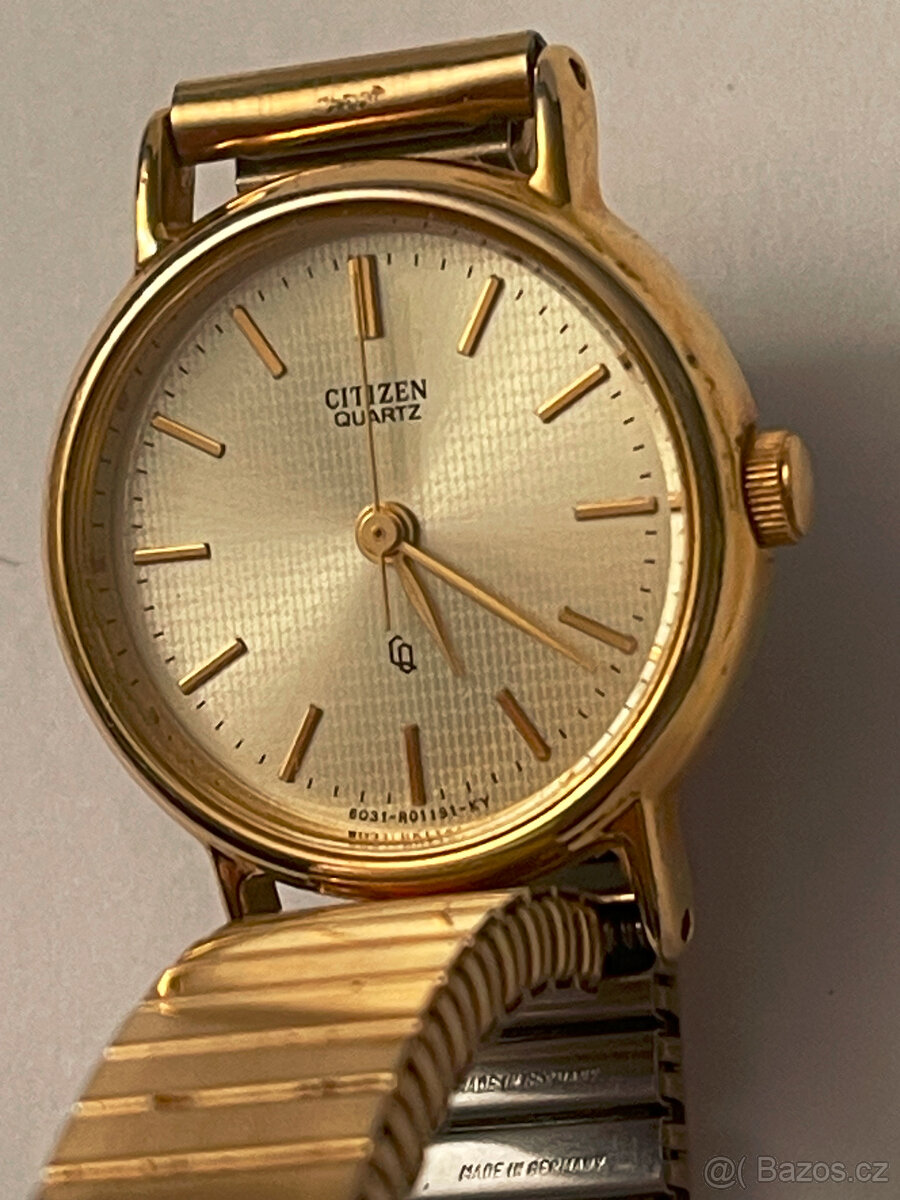 Damské hodinky Citizen, pružný náramek, nova baterka - 2