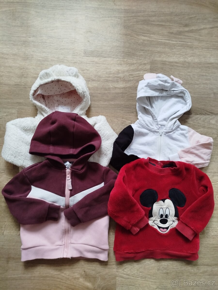 Balíček dívčího oblečení, velikost 74/80 - 2