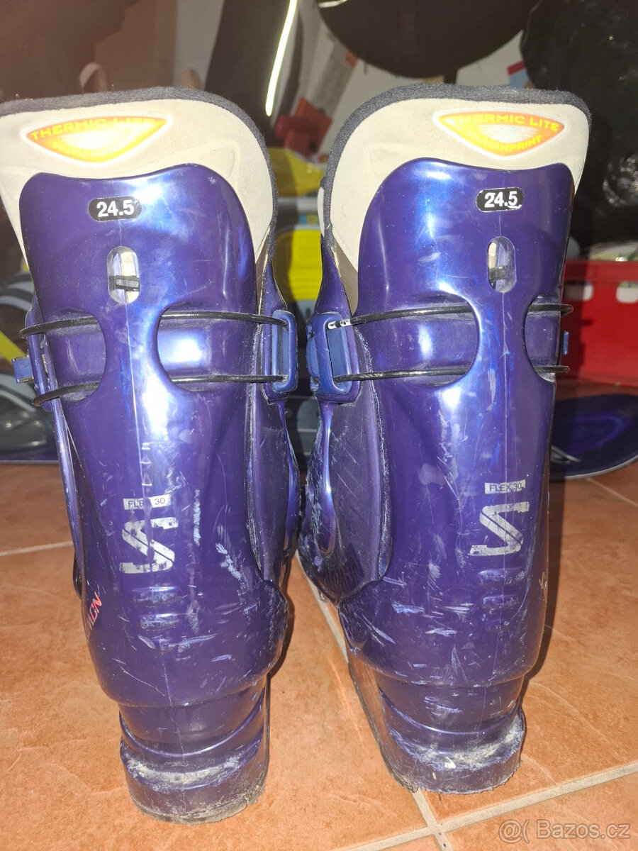 Dětské lyžařské boty Salomon pro nohu cca 21 cm - 2