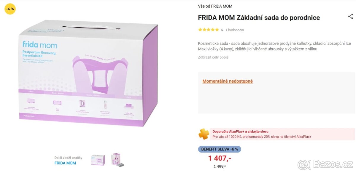 Frida mom sada k porodu - 2
