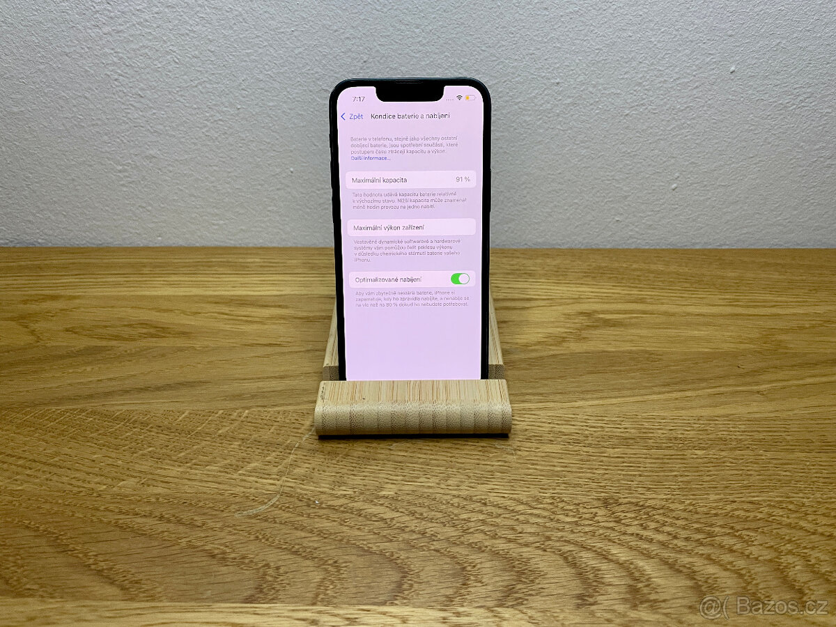 Apple iPhone 13 mini 128GB Modrý - velmi pěkný - 2