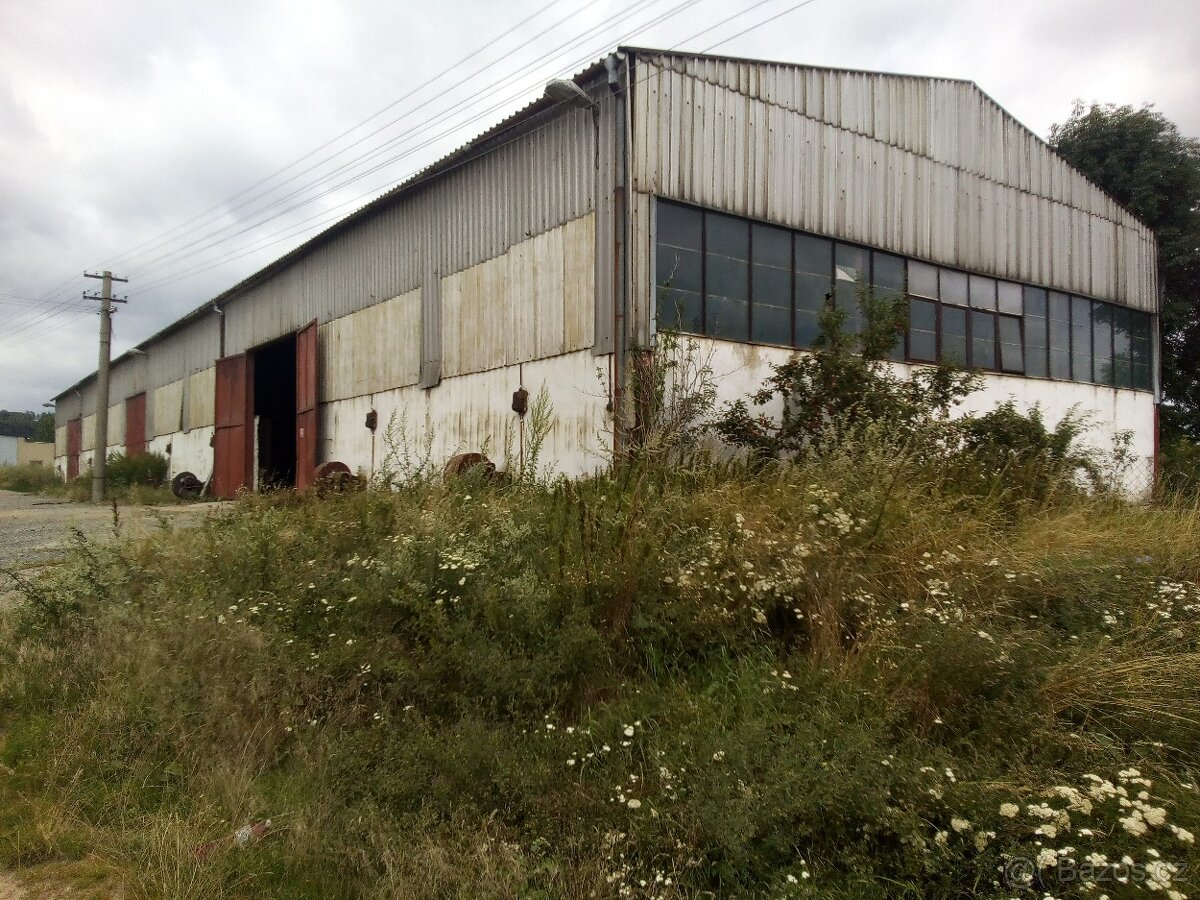 Prodej skladovací haly 900m2,Vícenice u Moravských Budějovic - 2