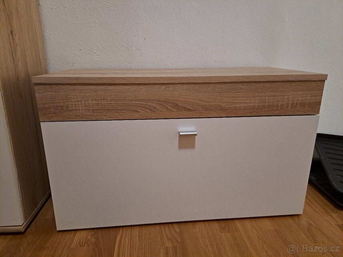 Botníková lavice s úložným prostorem - 2