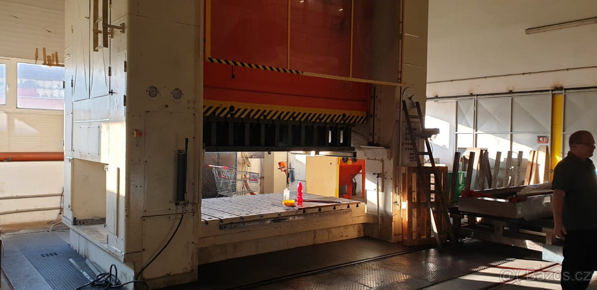 Mechanický klikový lis KRUPP, PDqV 4 - 500 - 2