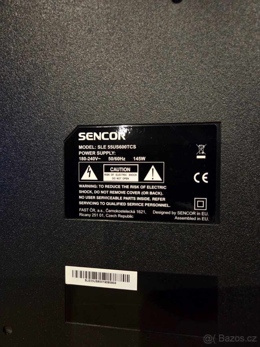 Televize Sencor 4K - 2