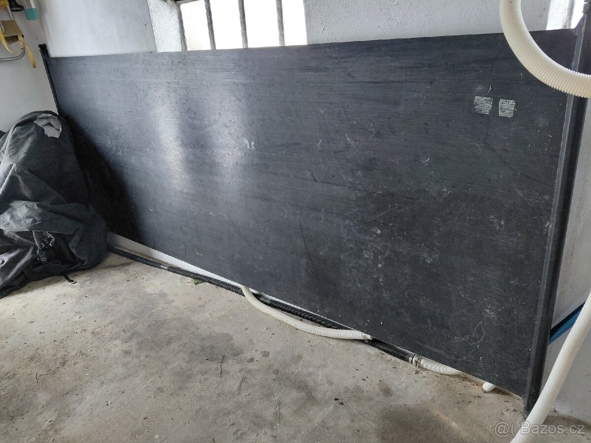 Solární ohřev bazénu - deskový panel 1,2 x 3 m - 2