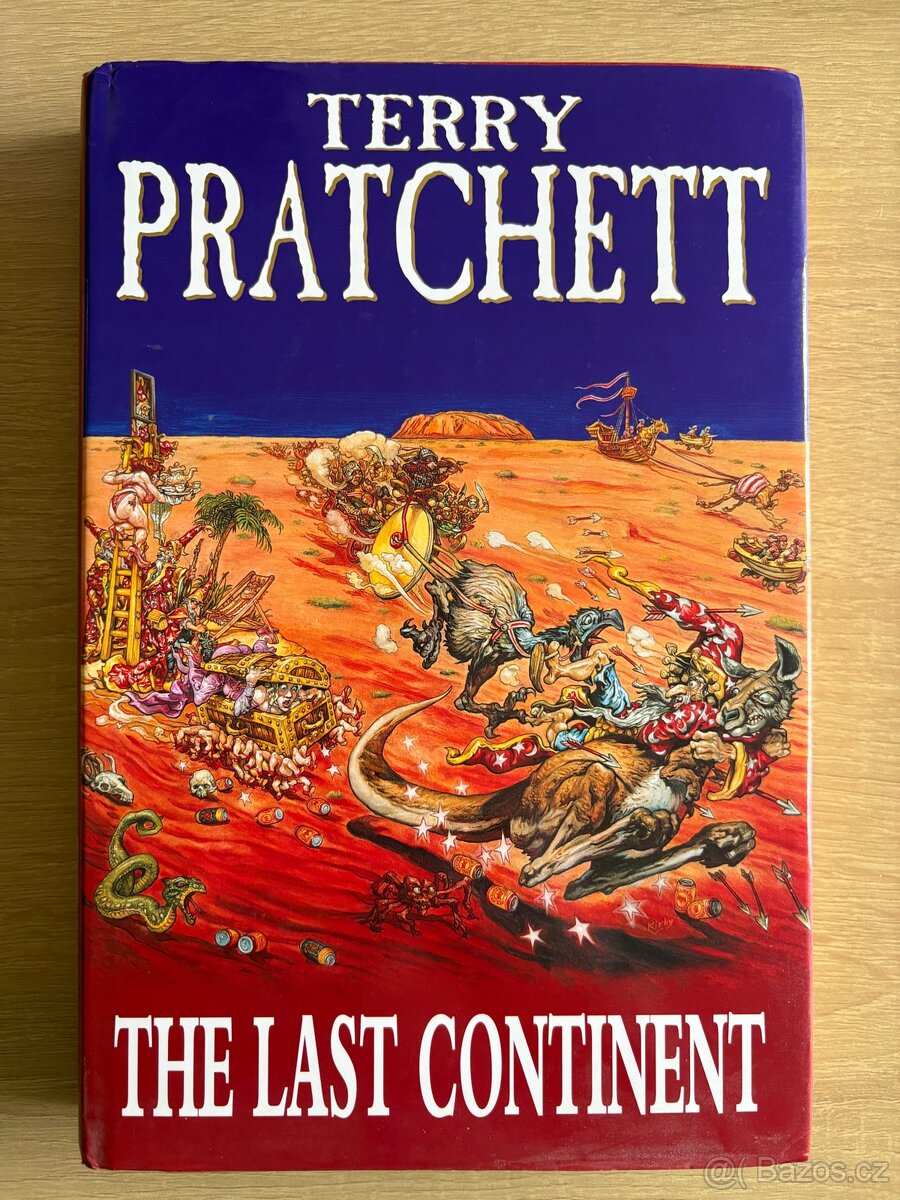 knihy terry pratchett v AJ, pevná vazba. - 2