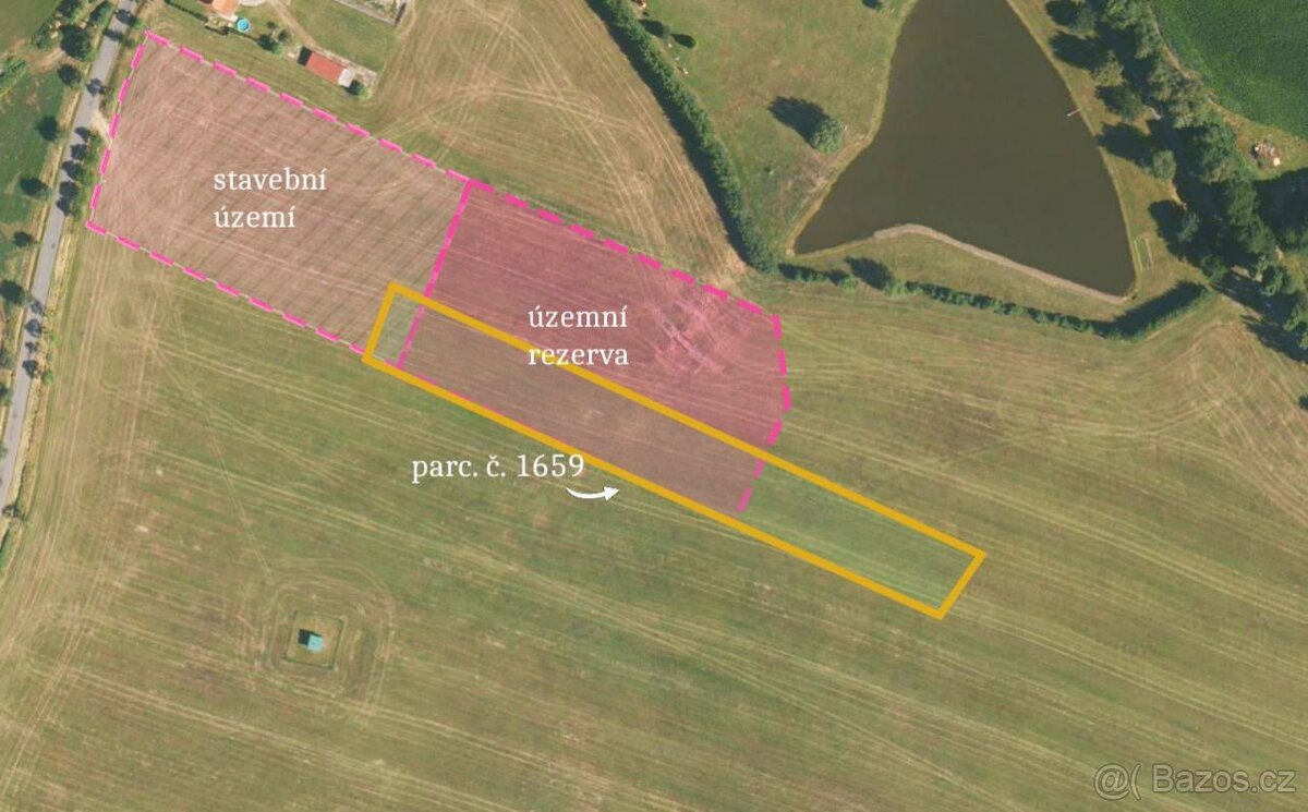 Pozemek, bydlení, prodej, Libkov, Domažlice - 2