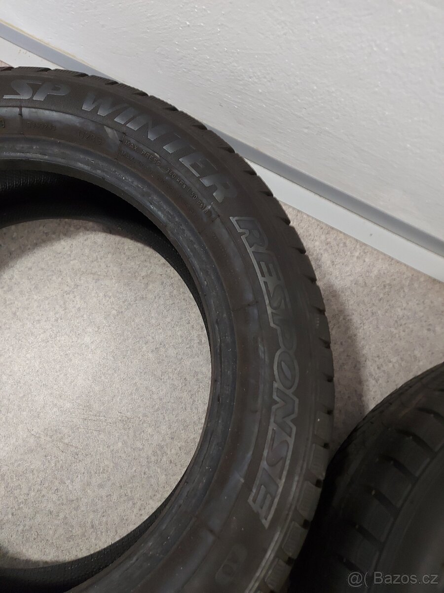 2x Celoročky Dunlop SP Winter Response 185/60R15 - 2