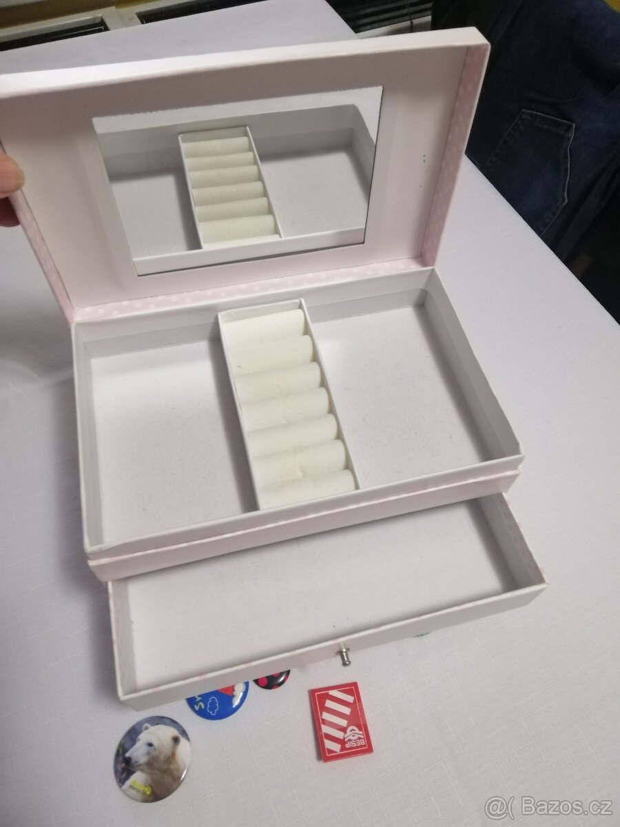 Dětská šperkovnice a pokladnička prasátko - 2