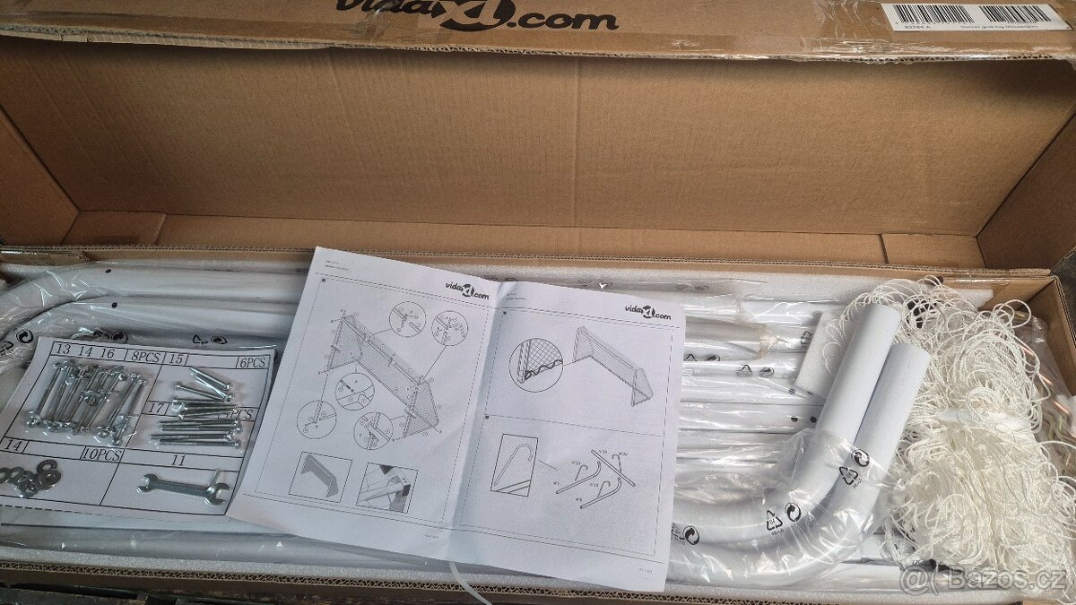 Fotbalová branka. - 2