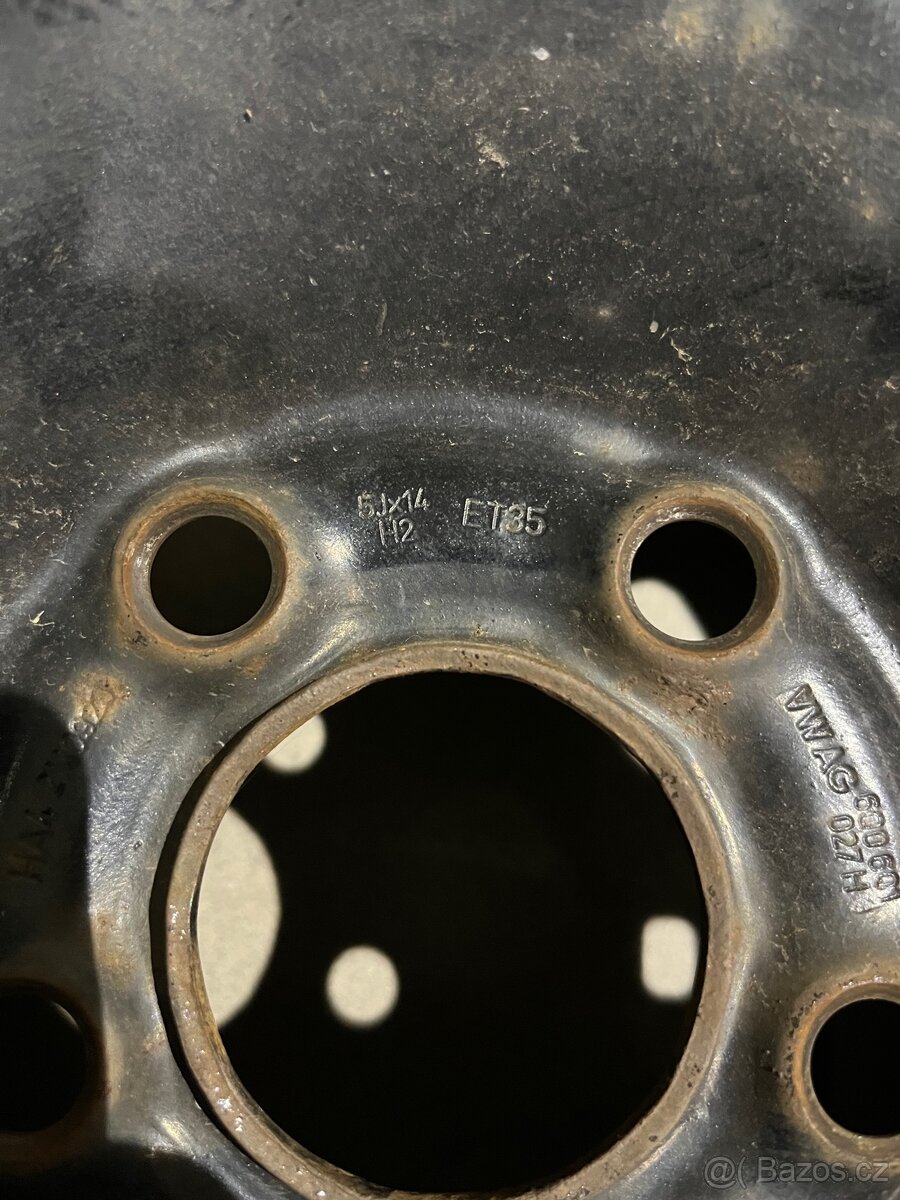 Prodám disky 14" z Fabie - 2