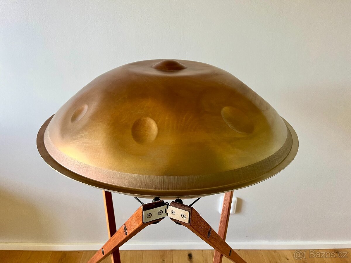 PANSTREAM Handpan C# Mystic 8+1 Golden Stainless - 2