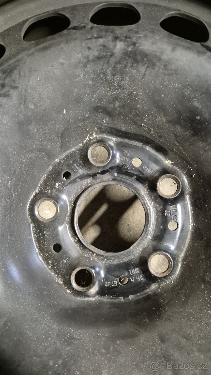 Plechový disk r16 - 2