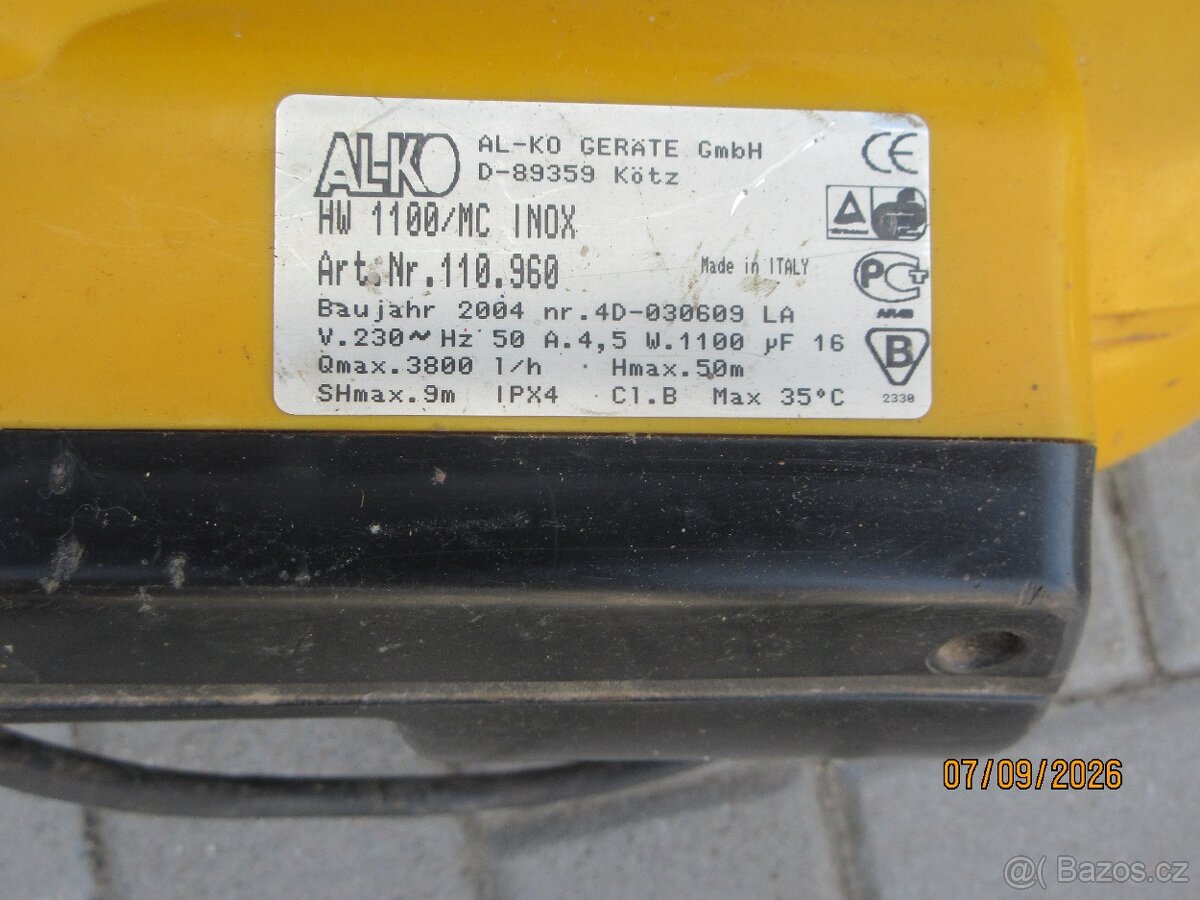čerpadlo - 2