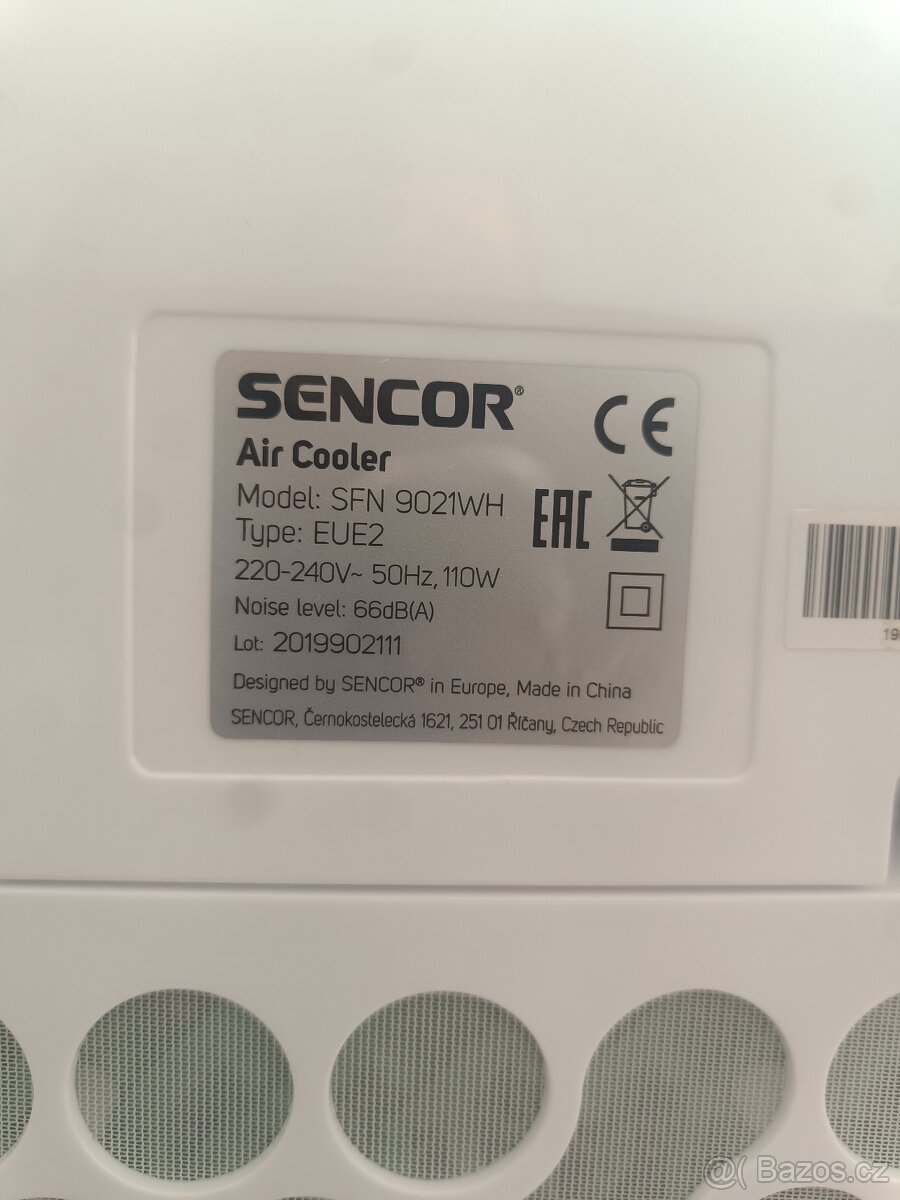 Ochlazovač vzduchu Sencor SFN 9021WH - 2
