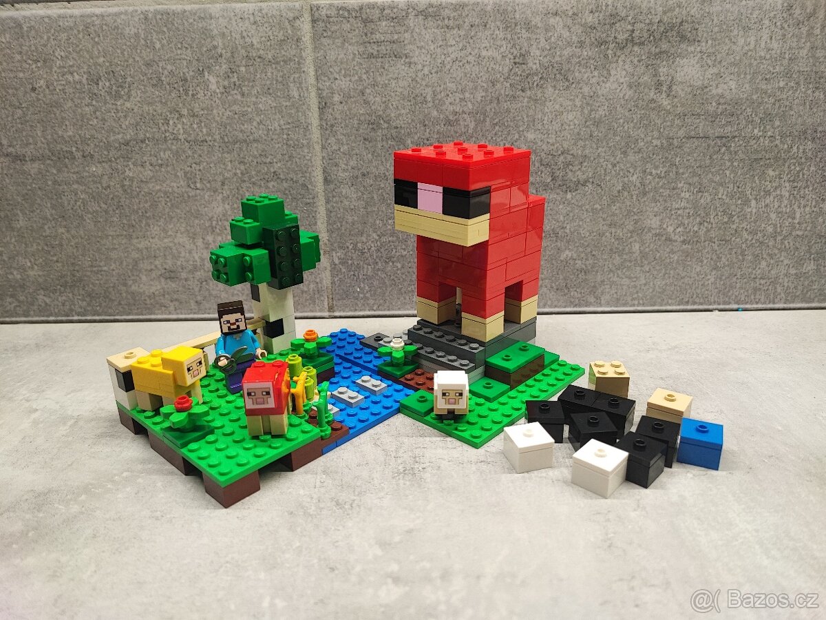 Lego Minecraft 21153 - Farma na vlnu - 2