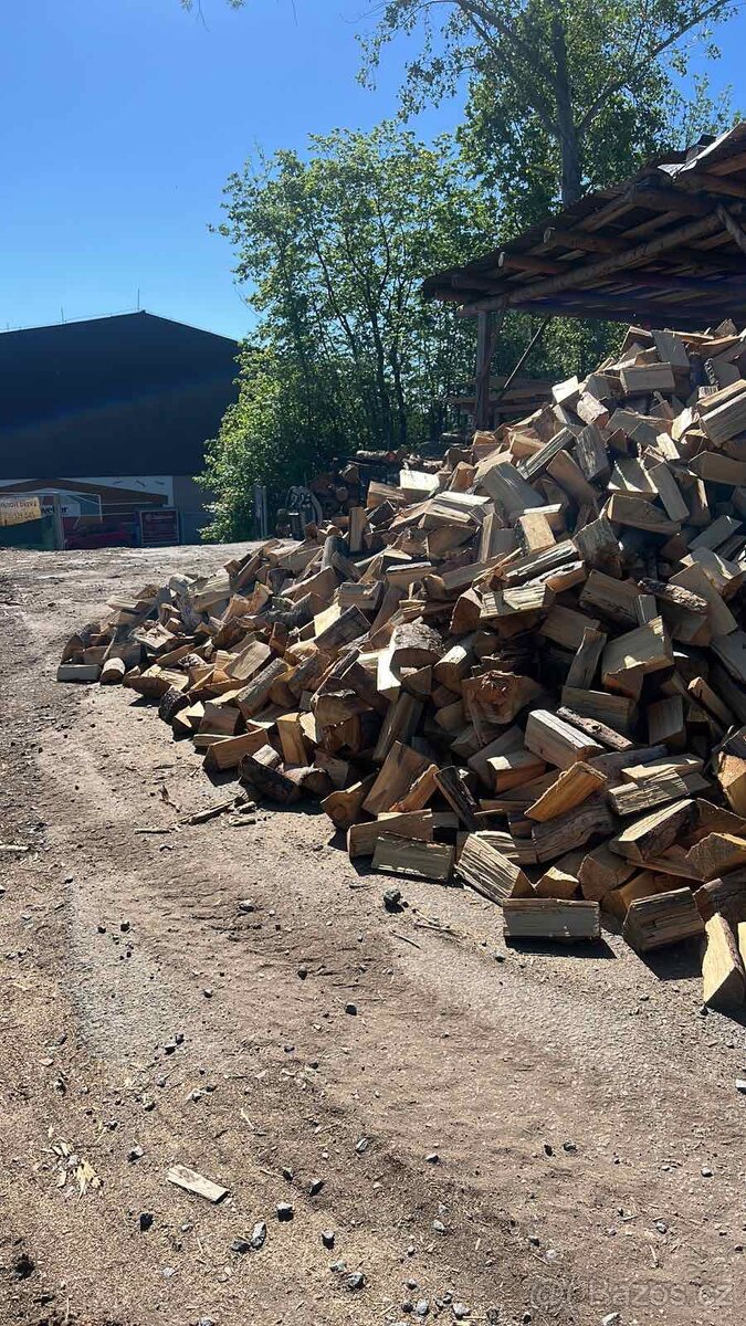 Palivové dřevo, štípané dřevo, Praha - 2