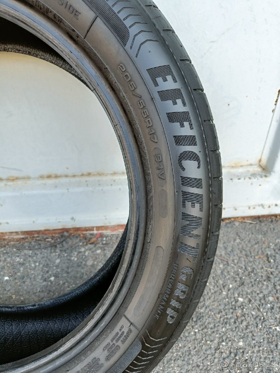 Sada letních pneu 205/55 R17 91V Goodyear EfficientGrip - 2