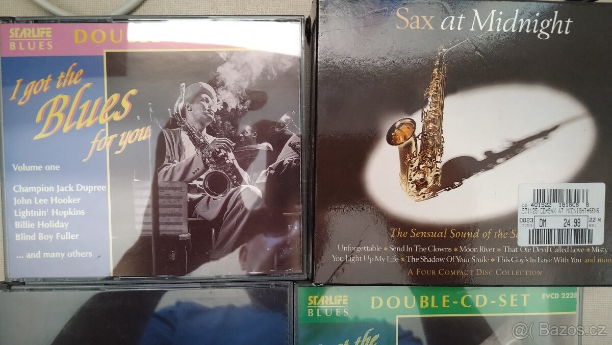 8 x CD poslechovky - 2