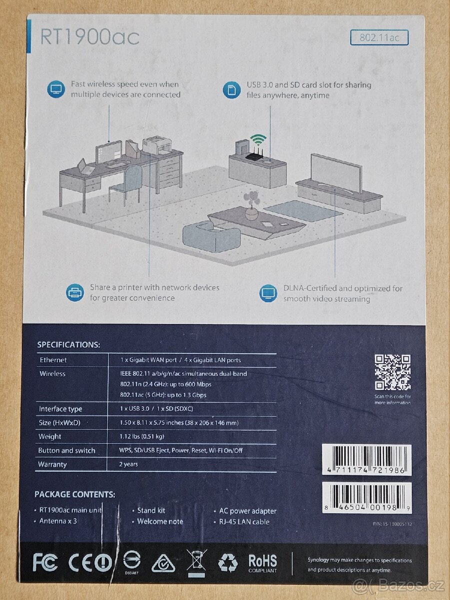 Router Synology RT1900ac - 2