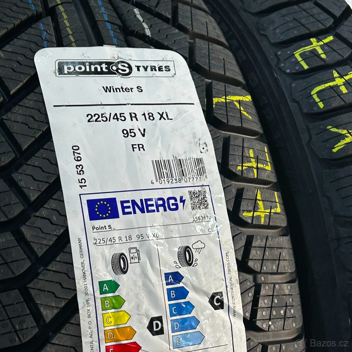 NOVÉ Zimní pneu 225/45 R18 95V XL PointS - 2
