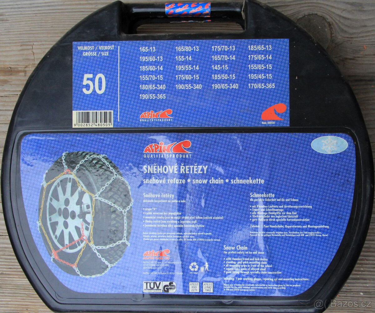 Sněhové řetězy Alpine velikost 50 - 2
