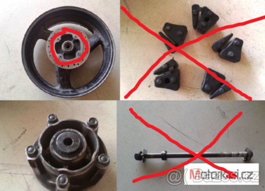 Honda CB600F Hornet díly 98-03 - 2