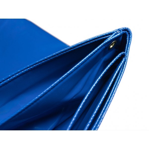 Zakrývací plachta KATARO modrá PVC 500g/1m² - 2
