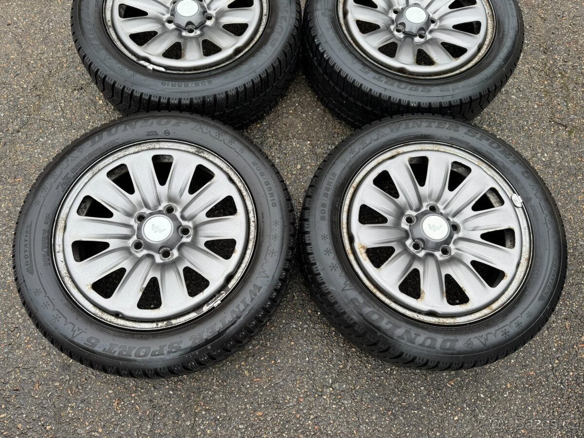 4ks Hybrid Grafitte 16" 5x112 zimní 80% O3 , G7 - 2