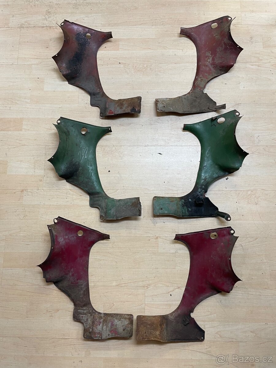 Plechy podsedlové Jawa 250 typ 559 590 592 Panelka Sport - 2