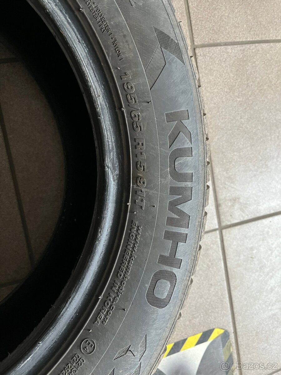 zimní pneu Kumho Wintercraft 195/65R15 91T - 2