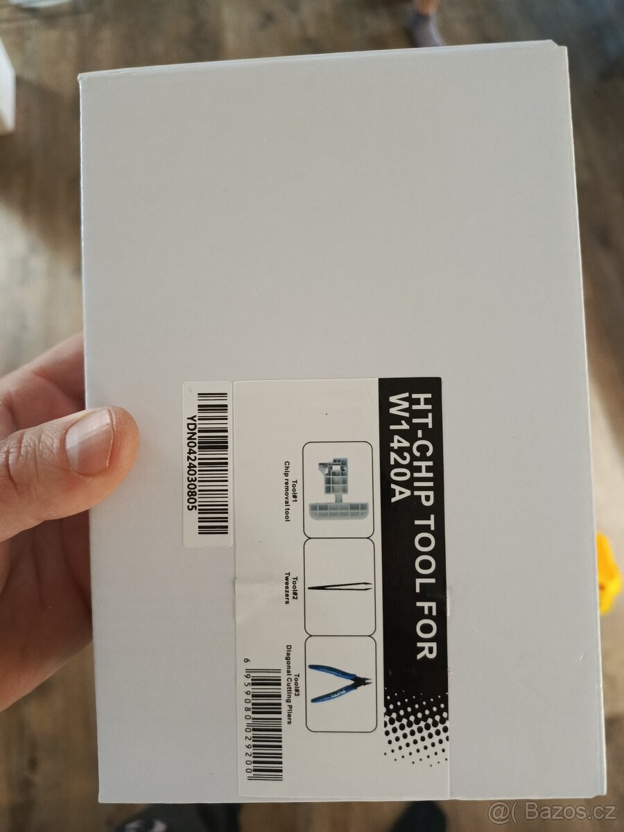 Kleštičky na vyndání chipů z toneru W1420A - 2