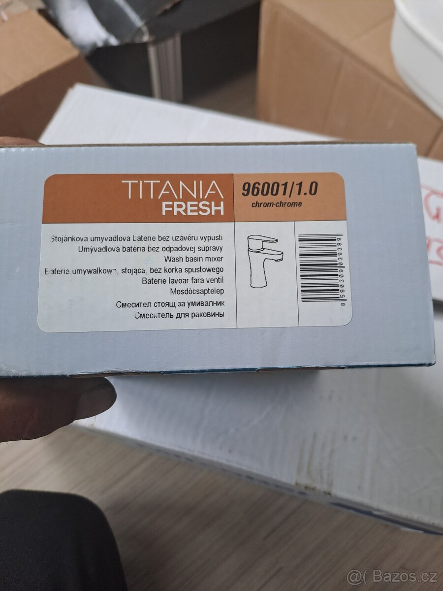 Baterie na umyvadlo+ventilátor - 2